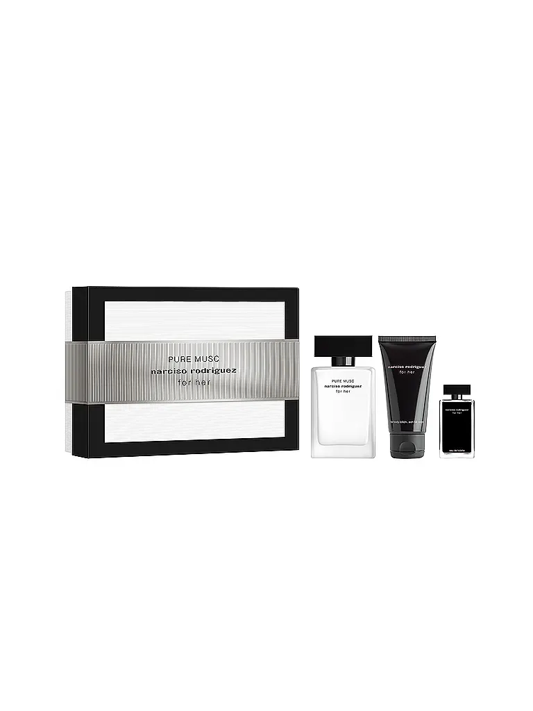 NARCISO RODRIGUEZ | Coffret cadeau - for her PURE MUSC Eau de Parfum 2x50ml / 7,5 ml | keine Farbe