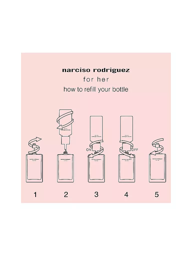 NARCISO RODRIGUEZ | For her Eau de Toilette Recharge 150ml | 