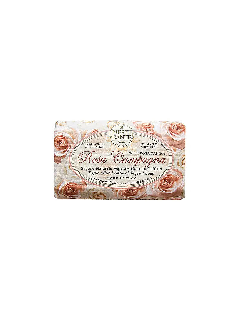 NESTI DANTE | Savon - Le Rose Rosa Campagna 150g | camel