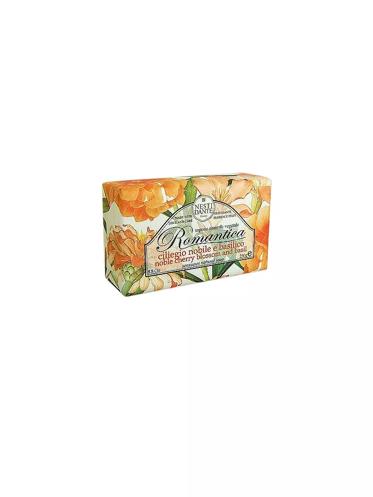 NESTI DANTE | Seife - Romantica Soap Cherry Blossom & Basil 250g | Orange