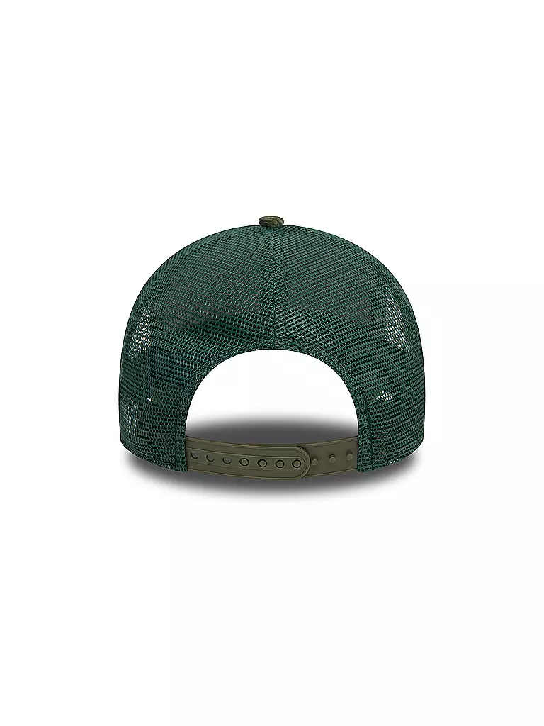 NEW ERA | Kappe 9FORTY A-FRAME TRUCKER | Vert foncé