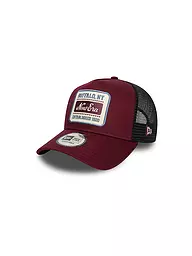 NEW ERA | Kappe PATCH TRUCKER | Rouge foncé