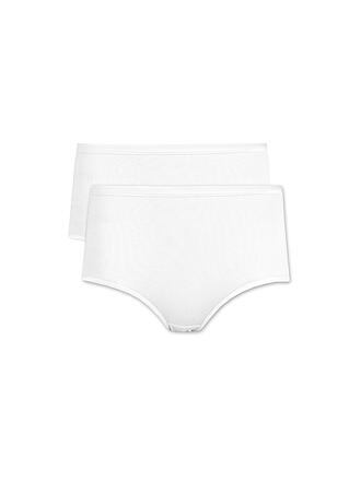 NINA VON C | Slip taille haute lot de 2 blanc