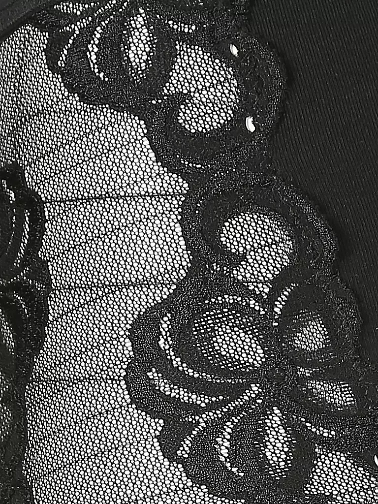 NINA VON C | Culotte taille haute en dentelle noire | schwarz