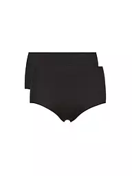 NINA VON C | Culotte taille haute lot de 2 nude | Noir