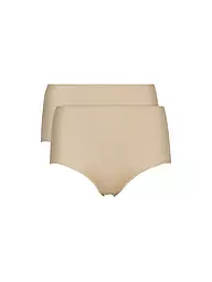 NINA VON C | Culotte taille haute lot de 2 nude | Beige