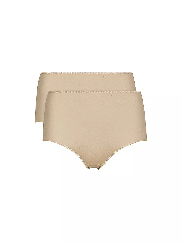 NINA VON C | Culotte taille haute lot de 2 nude | beige
