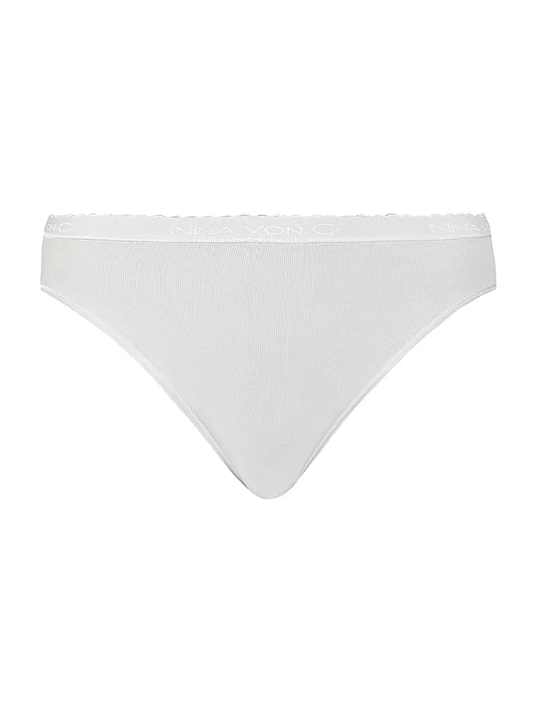NINA VON C | Jazzpants Coton Fin Blanc | weiss