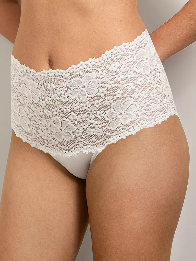 NINA VON C | Slip taille haute (Blanc) | 