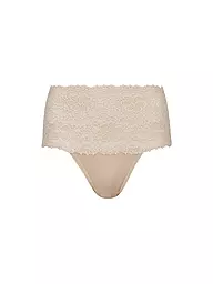 NINA VON C | Slip taille haute (Blanc) | Beige