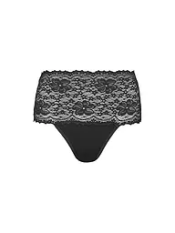 NINA VON C | Slip taille haute (Blanc) | Noir