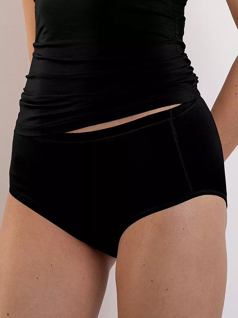 NINA VON C | Slip taille haute (Noir) | 