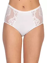 NINA VON C | Culotte taille haute en dentelle noire | Blanc