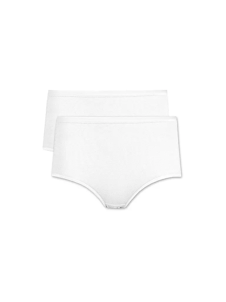 NINA VON C | Slip taille haute lot de 2 blanc | weiss