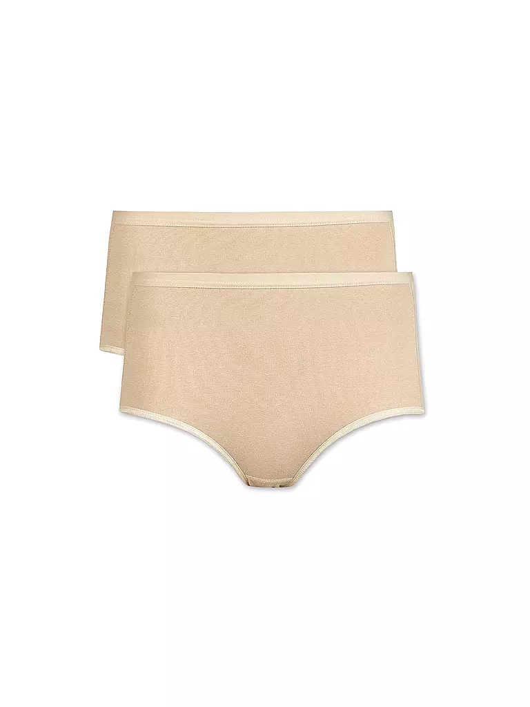 NINA VON C | Slip taille haute lot de 2 nude | beige
