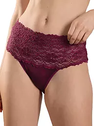 NINA VON C | Slip tino rosso | Rouge foncé