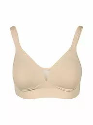 NINA VON C | Soutien-gorge de bien-être sans armatures Cotton Shape Caramel | Beige