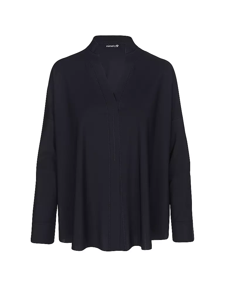 NINETO9 | Blouse | Bleu foncé