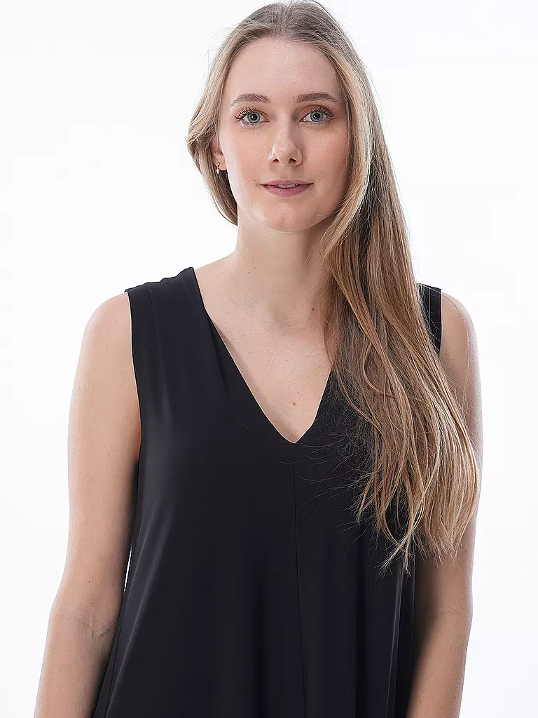 NINETO9 | Maxikleid | Noir