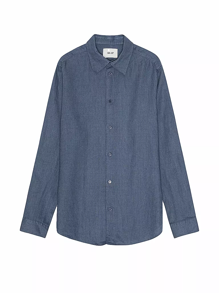 NN.07 | Leinenhemd ENZO | Bleu