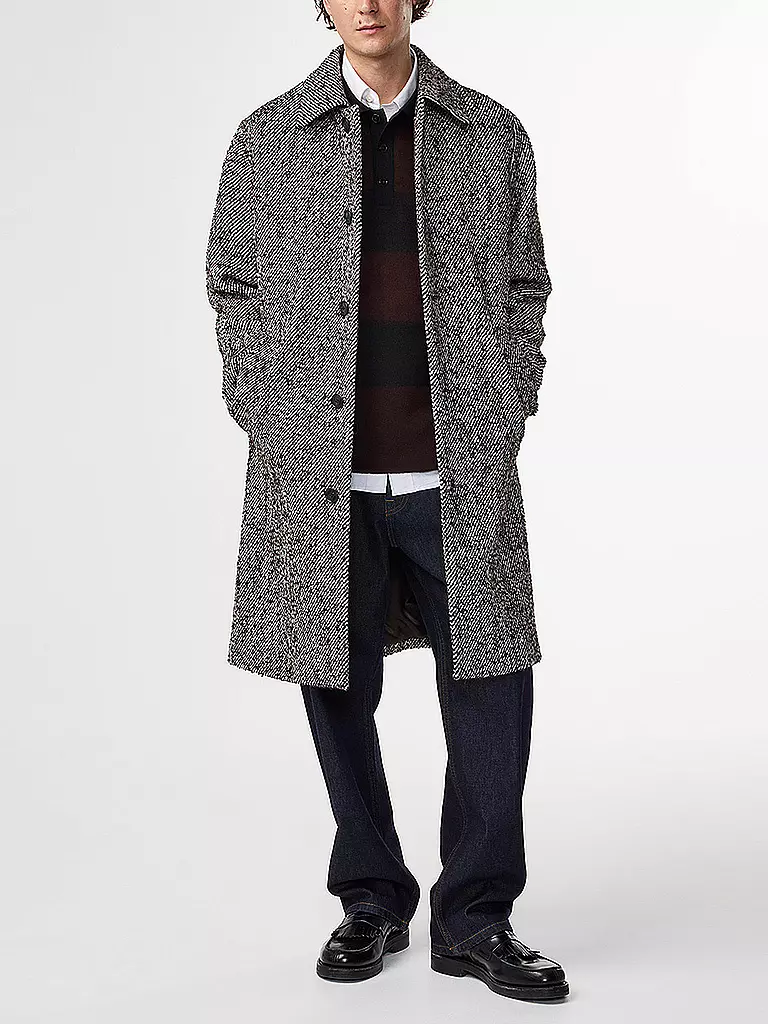 NN.07 | Manteau en laine FRANCO | Marron