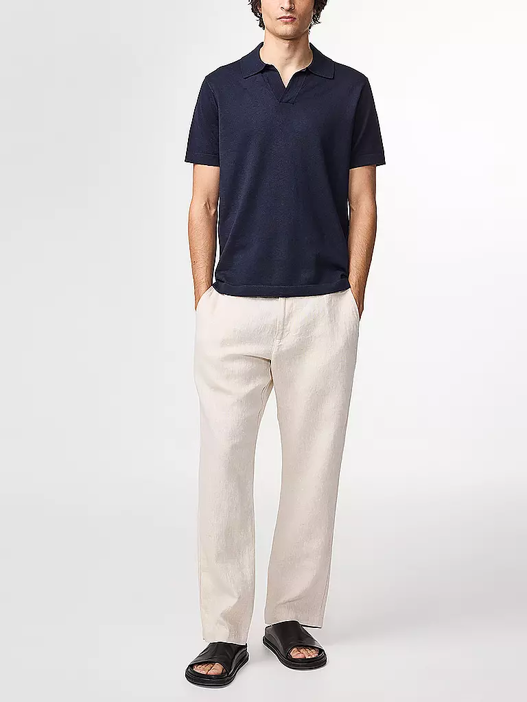 NN.07 | Poloshirt RYAN | Bleu foncé