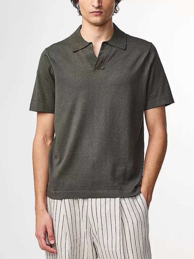 NN.07 | Poloshirt RYAN | Vert foncé
