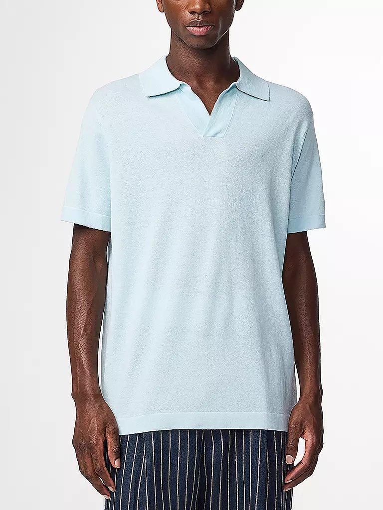 NN.07 | Poloshirt RYAN | Bleu clair