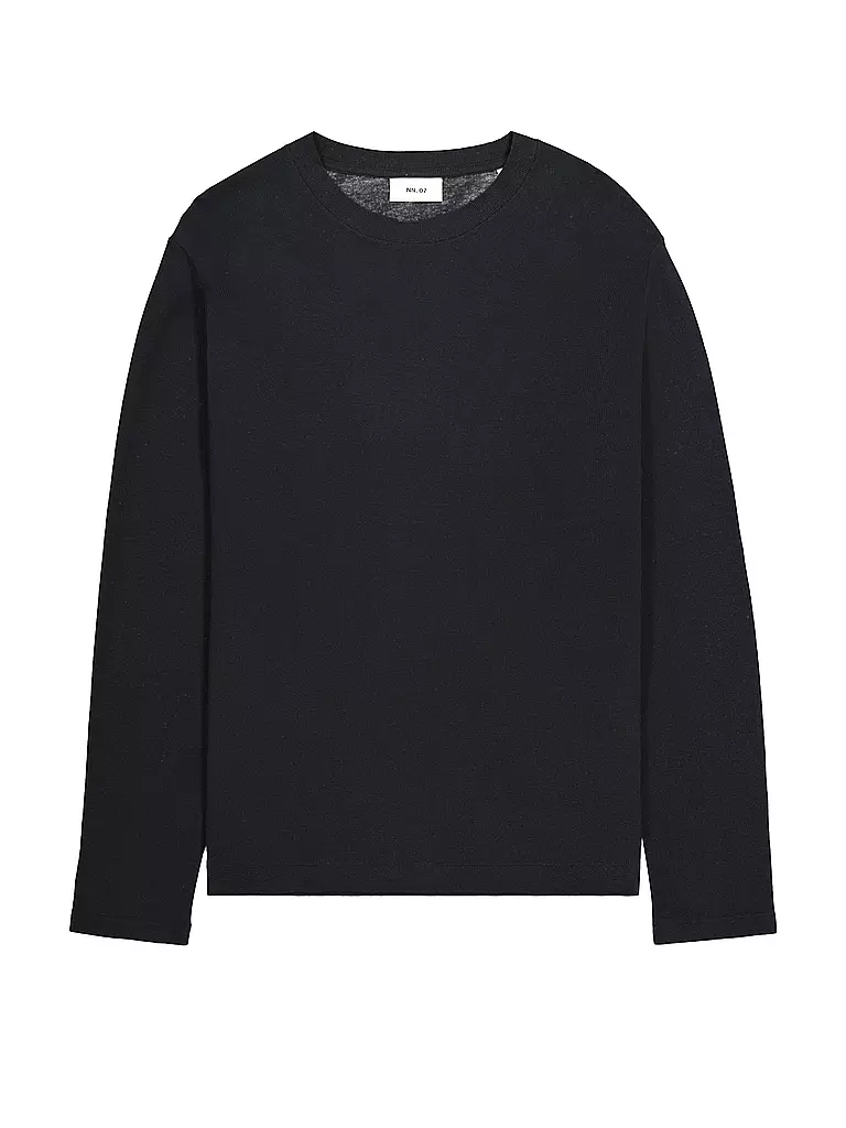 NN.07 | T-shirt à manches longues CLIVE | schwarz