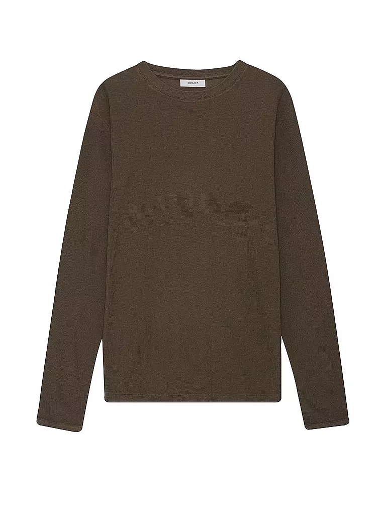NN.07 | T-shirt à manches longues CLIVE | braun