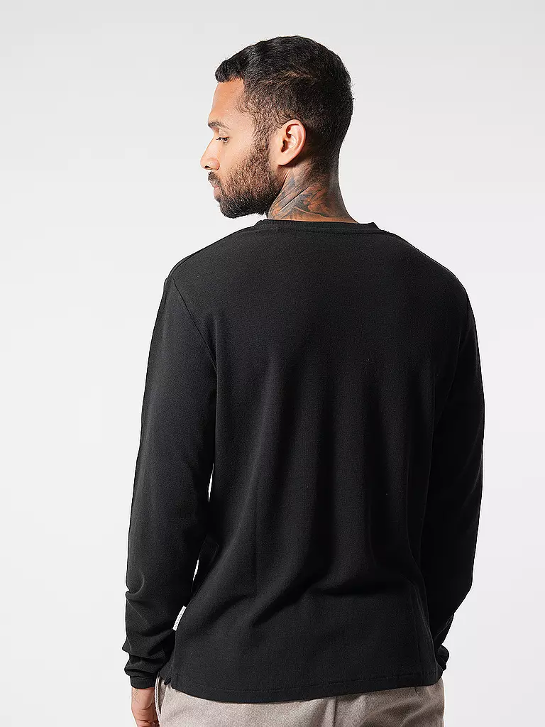 NN.07 | T-shirt à manches longues CLIVE | schwarz