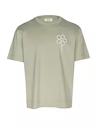 NN.07 | T-Shirt PEDRO EMB | Vert clair