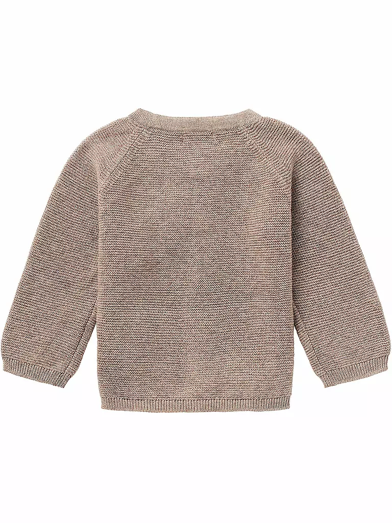 NOPPIES | Gilet en tricot pour bébé NAGA | hellbraun