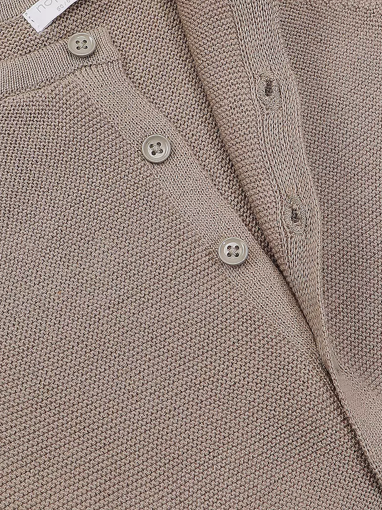 NOPPIES | Gilet en tricot pour bébé NAGA | hellbraun
