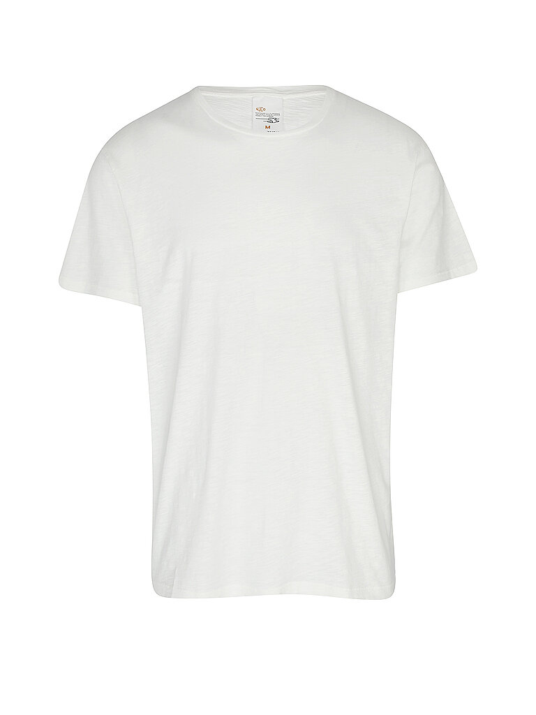 Nudie Jeans T-Shirt ROFFE blanc S