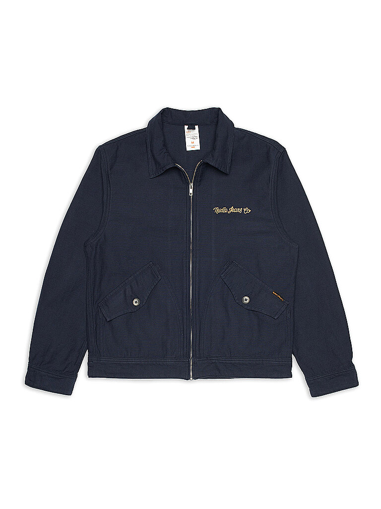 Nudie Jeans Veste bleu S