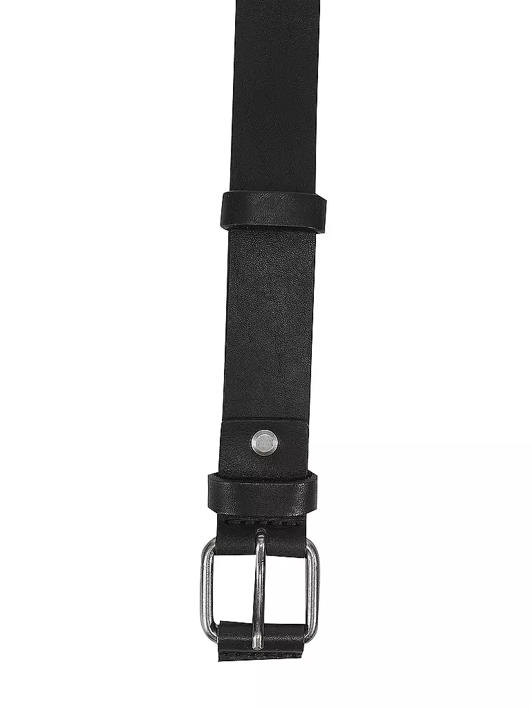 NUDIE JEANS | Ceinture en cuir Dwayne | schwarz