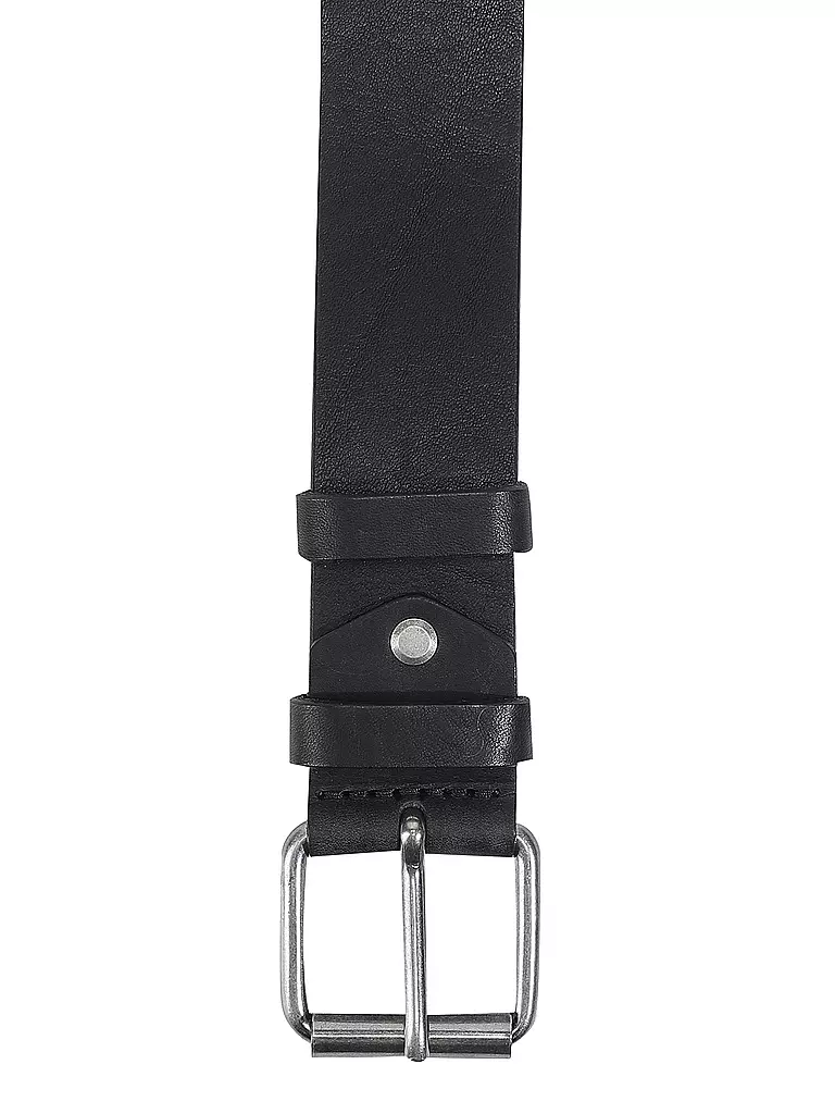 NUDIE JEANS | Ceinture en cuir Pedersson | schwarz