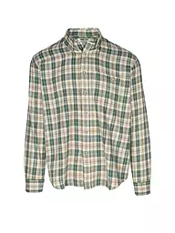NUDIE JEANS | Chemise coupe régulière JULIAN FARMERS | Vert foncé