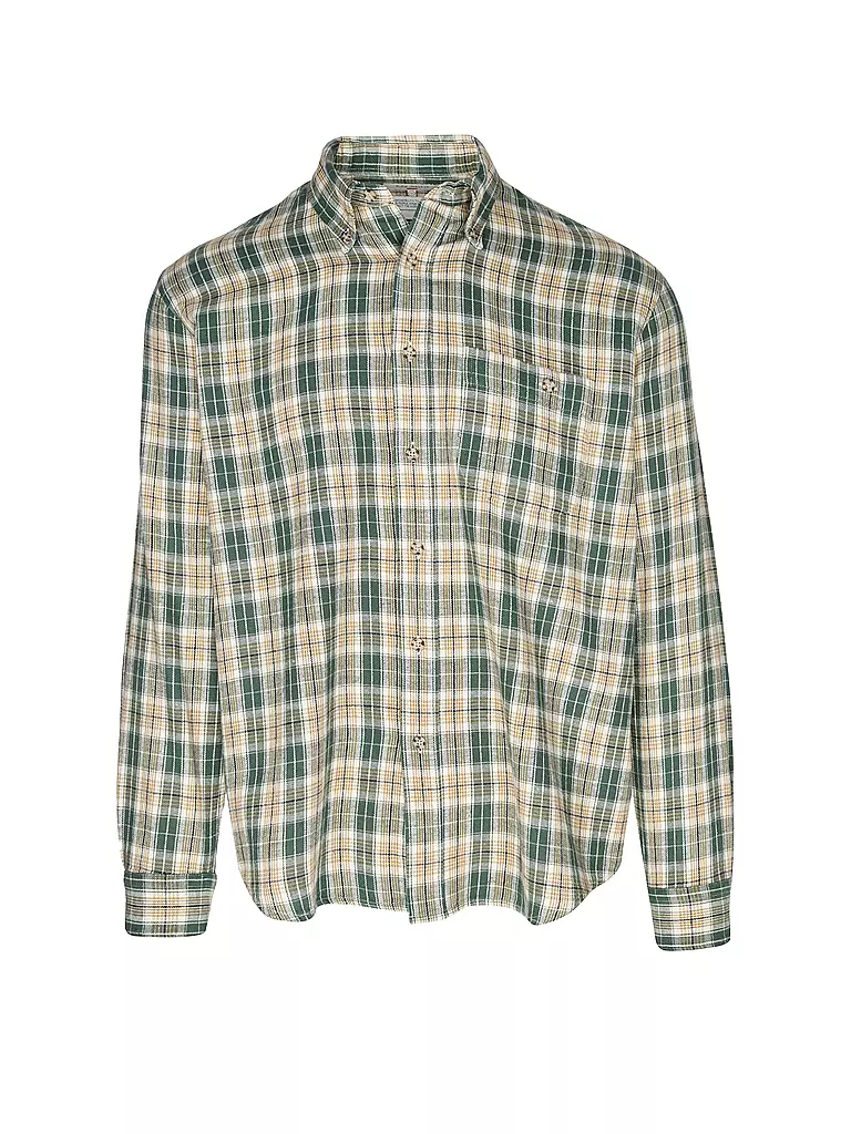 NUDIE JEANS | Chemise coupe régulière JULIAN FARMERS | Vert foncé