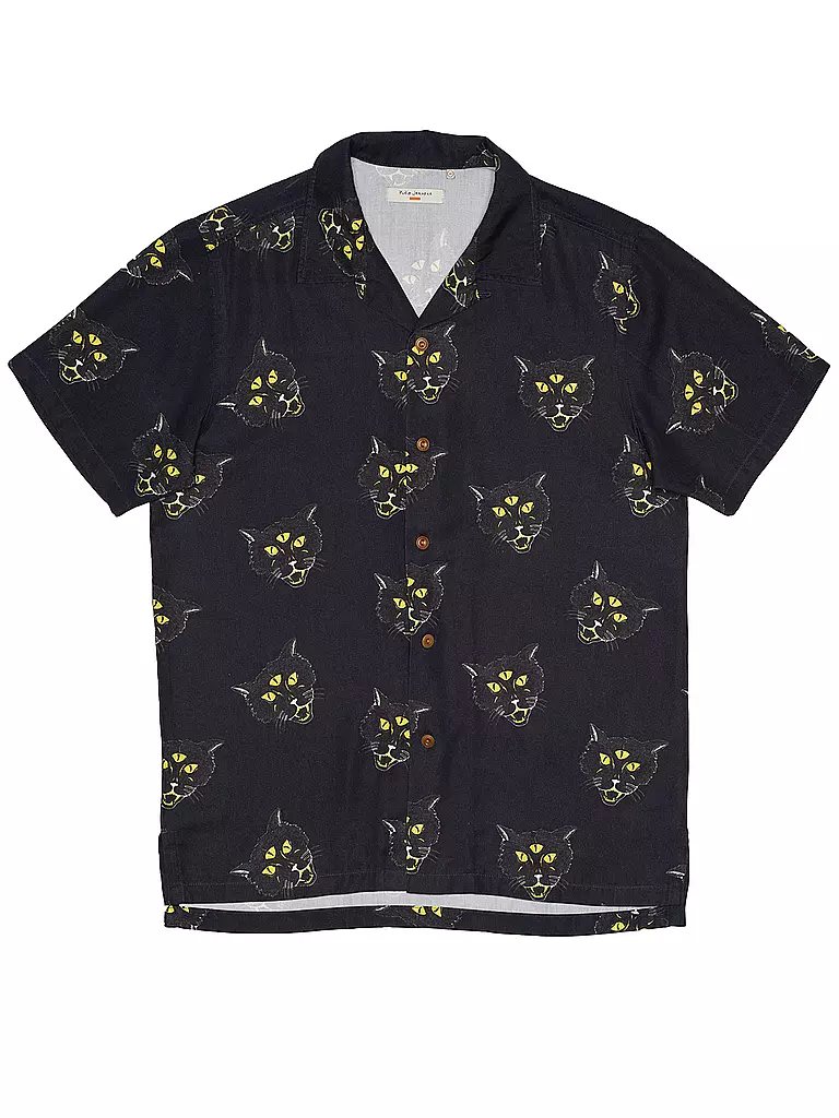 NUDIE JEANS | Chemise Slim Fit | schwarz