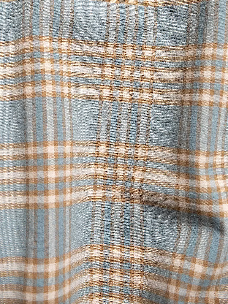 NUDIE JEANS | Flanellhemd FILIP PRARIE | Bleu clair