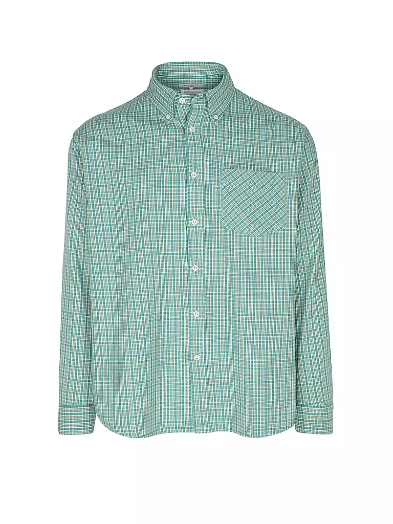 NUDIE JEANS | Hemd Regular Fit  | Vert clair