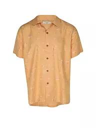 NUDIE JEANS | Hemd Slim Fit ARVID 50S HAWAII | Orange