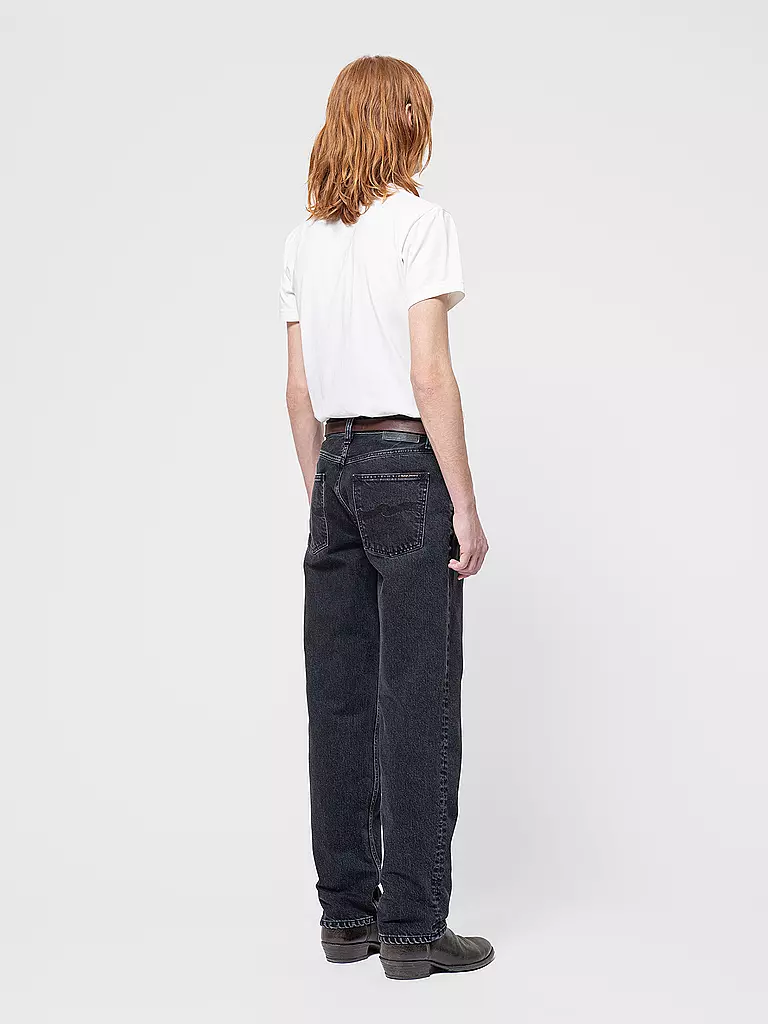 NUDIE JEANS | Jeans coupe droite RAD RUFUS | schwarz