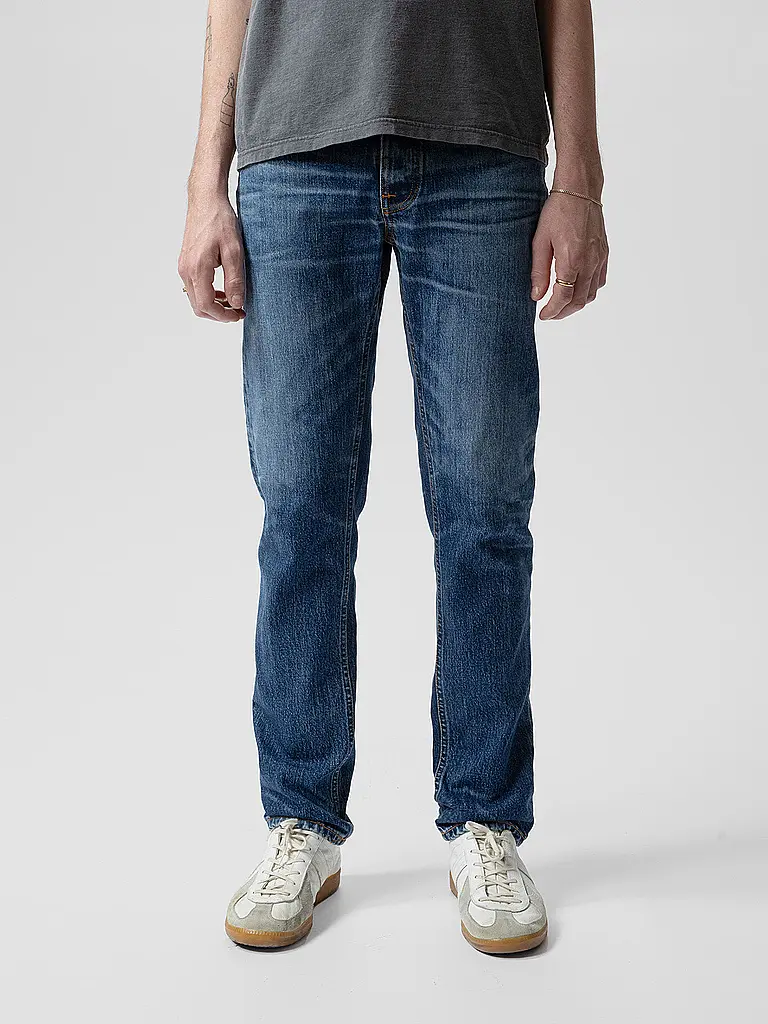 NUDIE JEANS | Jeans Coupe Droite SOLID OLLIE | blau