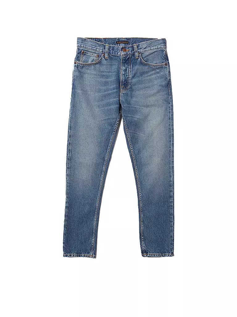 NUDIE JEANS | Jeans en denim coupe droite STEADY EDDIE | blau