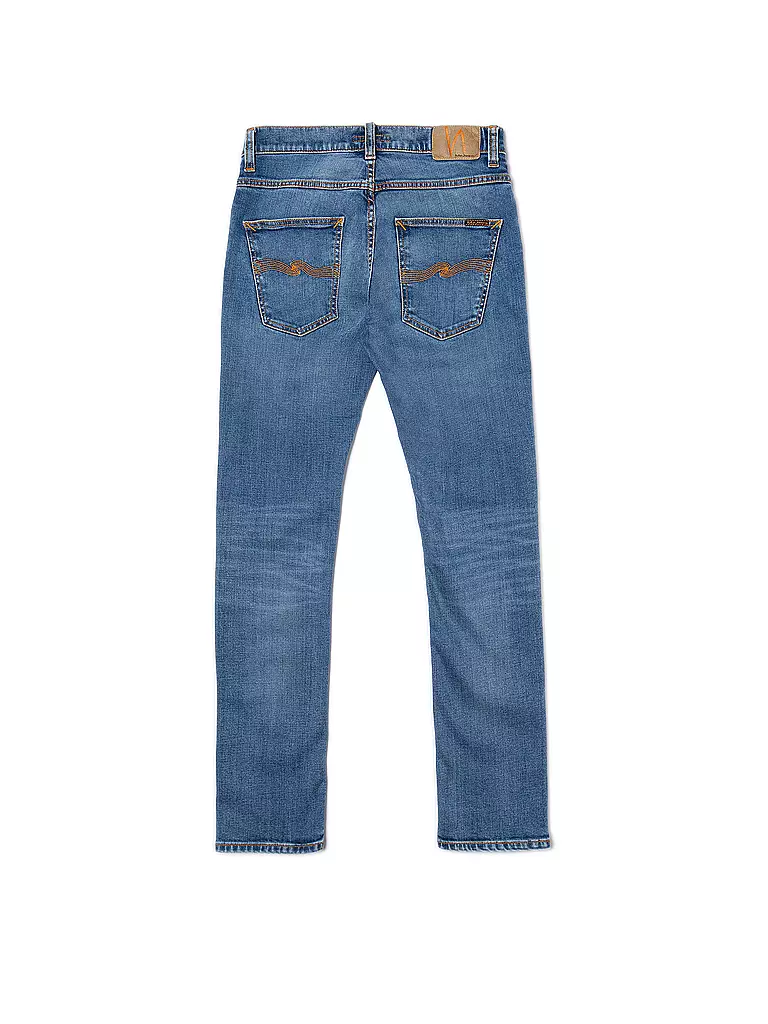 NUDIE JEANS | Jeans Slim Fit GRIM TIM  | Bleu