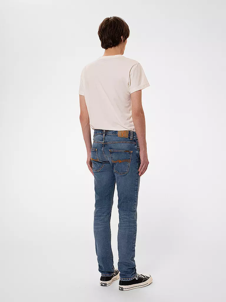 NUDIE JEANS | Jeans Slim Fit GRIM TIM  | Bleu