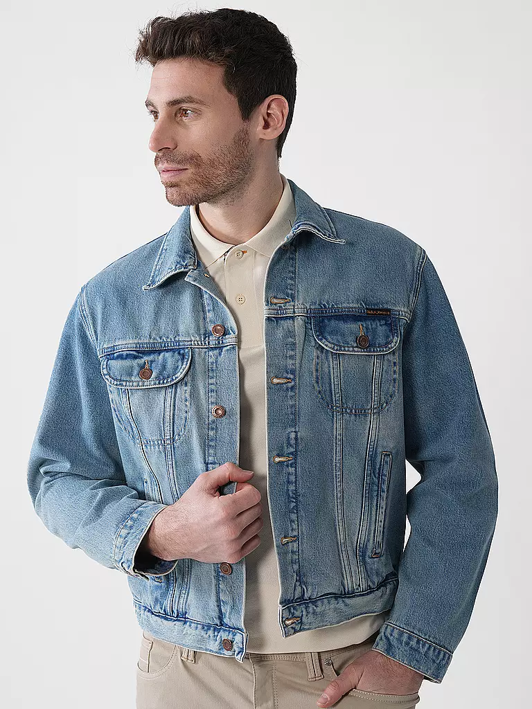 NUDIE JEANS | Jeansjacke DANNY DENIM JACKET | 